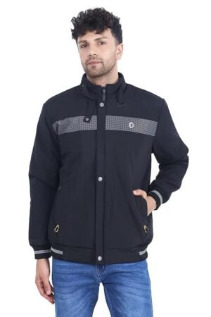 Jacket For Men Casual Zipper Bomber For Winter