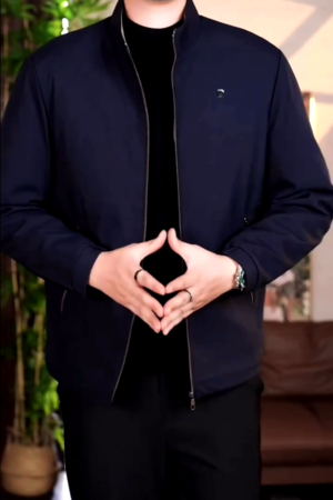 Men Classic LQJ Jacket Navu Blue