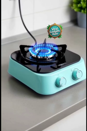 No Gas Needed Electric Stove-1(Portable Cooktop for RV, Dorm, Office & Small Kitchens, Road-Ready & Compact)
