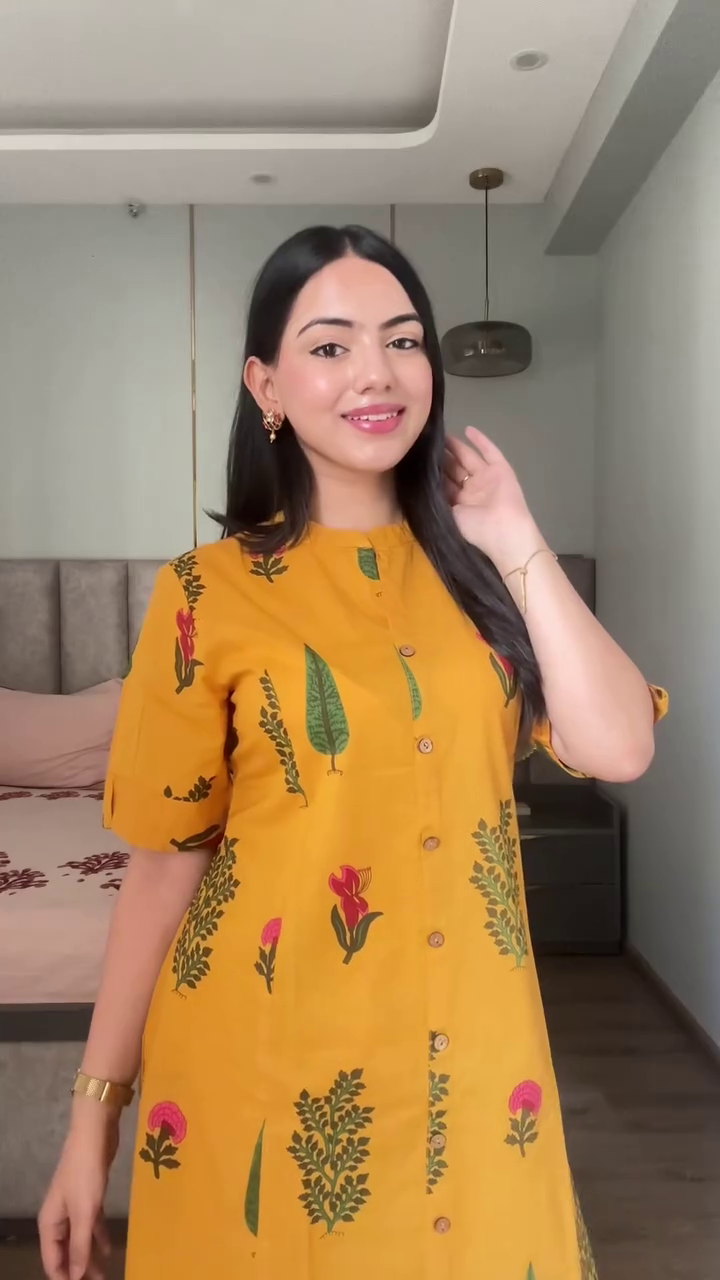 Cotton Kurti Pant Set - Image 2