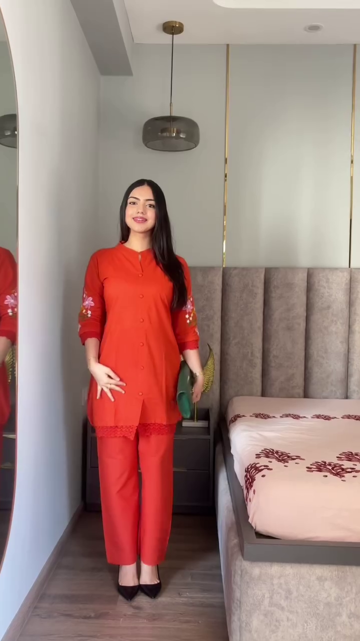 Cotton Kurti Pant Set - Image 4