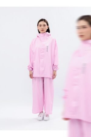 Pink Waterproof Rain Suit