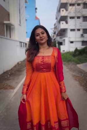 Orange Womens Dress