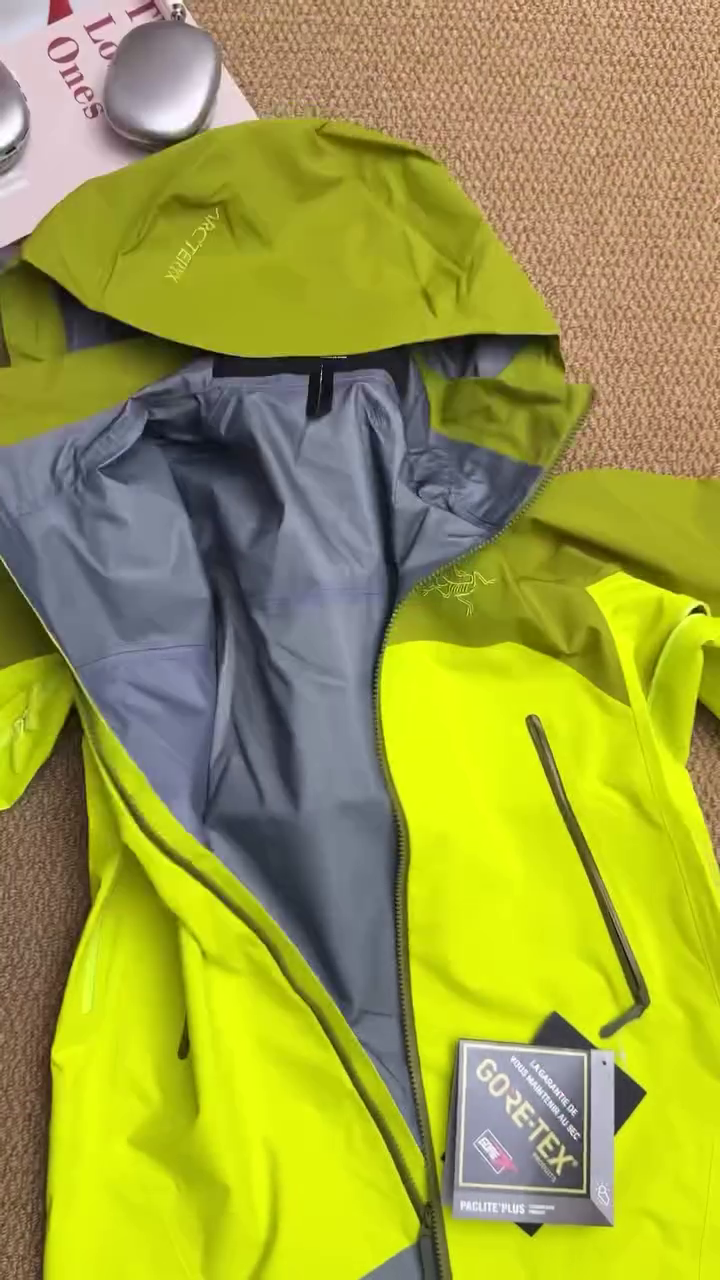Waterproof Hooded Rain Jacket - Image 3