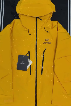 Yellow Insulated Outdoor Jacket