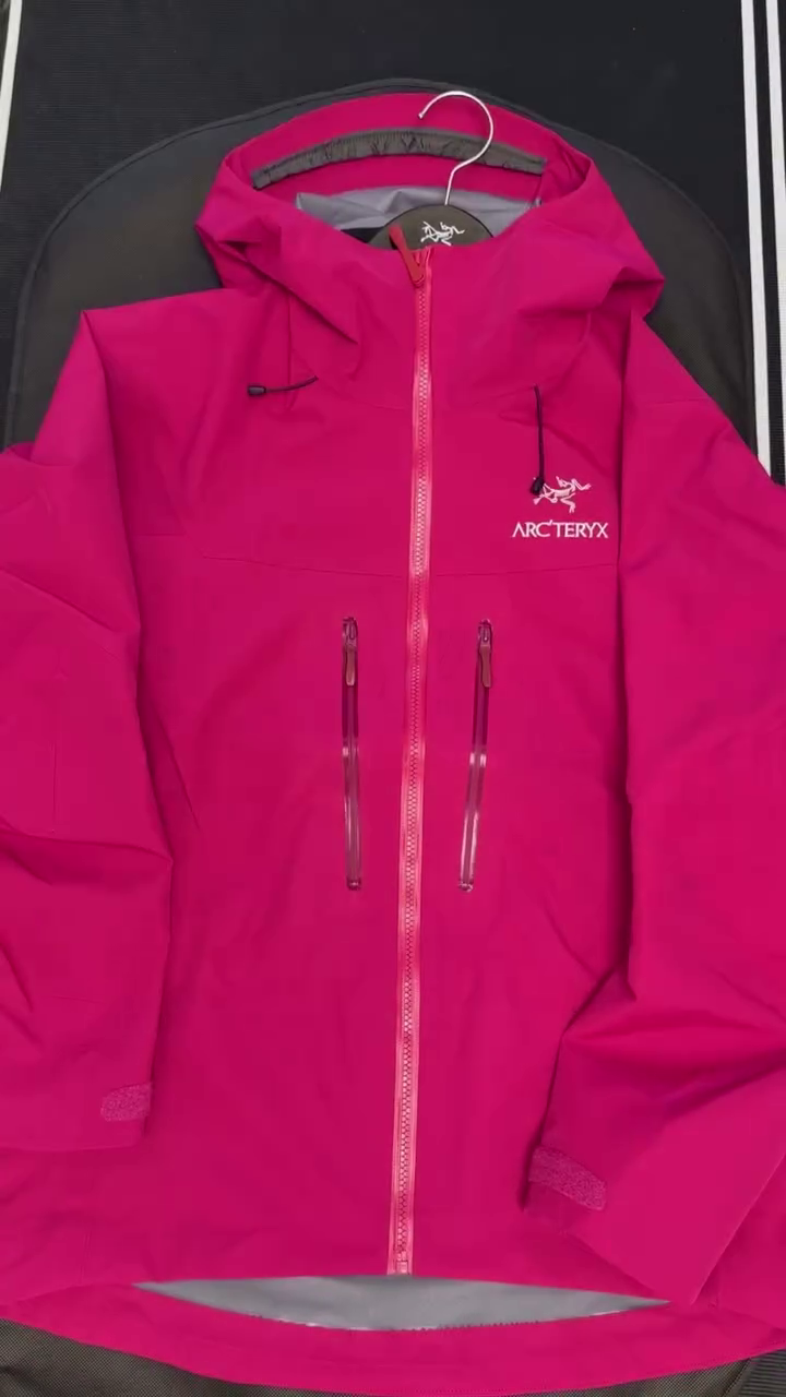 Magenta Waterproof Performance Shell Jacket
