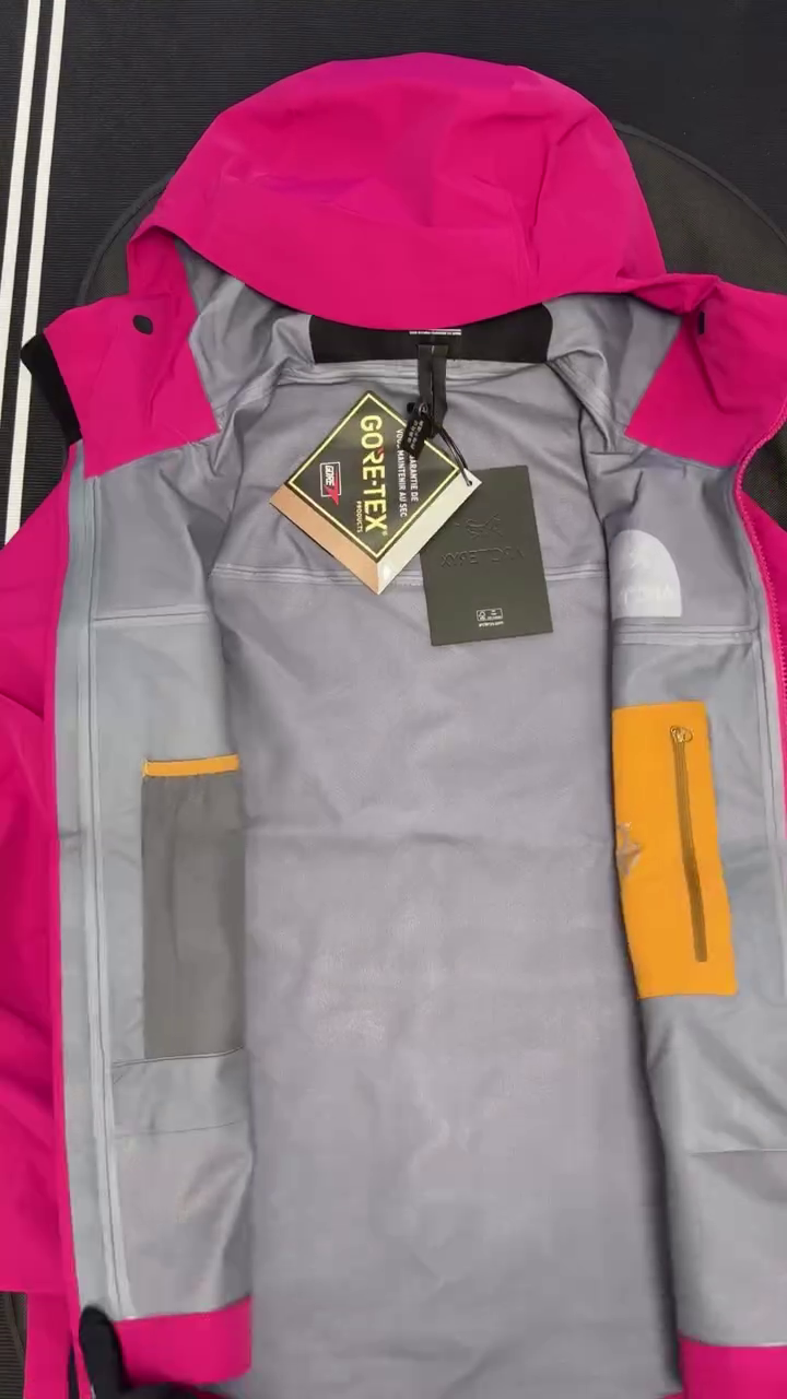 Magenta Waterproof Performance Shell Jacket - Image 3