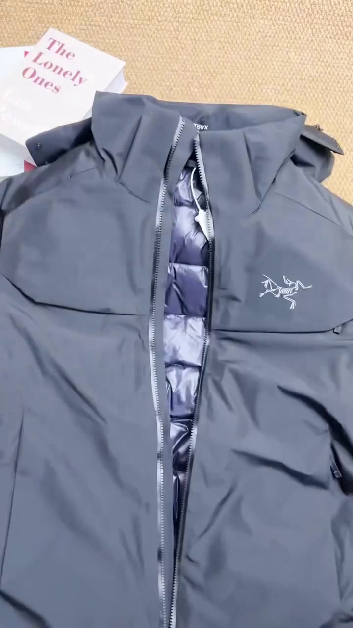 Black Insulated Hooded Winter Jacket