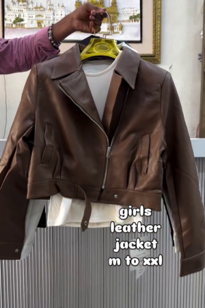 Brown Leather Jacket