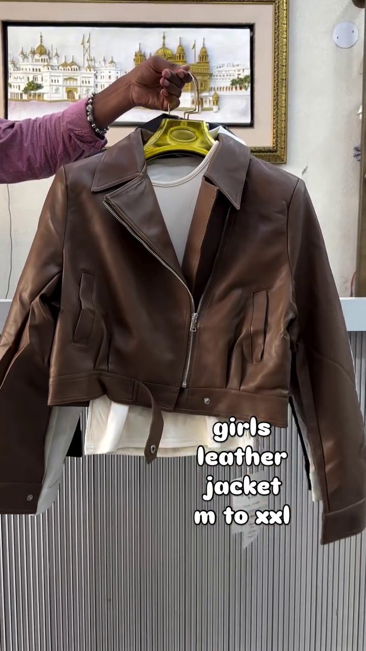 Brown Leather Jacket