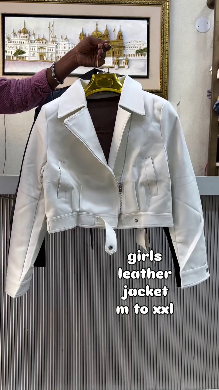 Brown Leather Jacket - Image 2