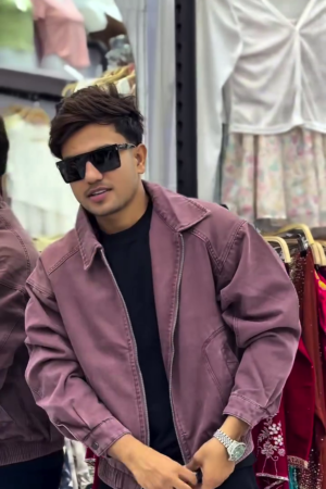 Mauve Casual Jacket